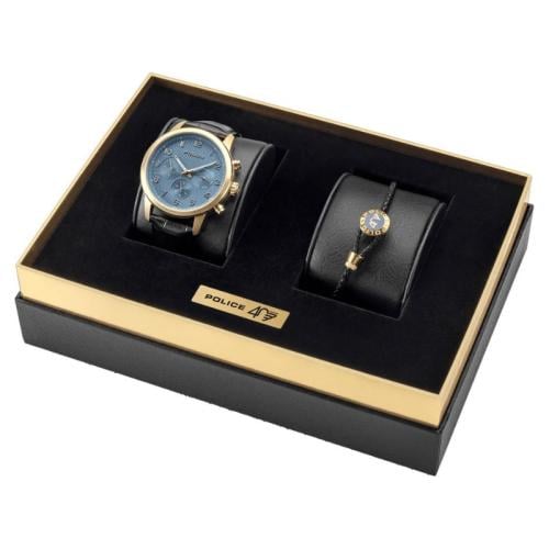 طقم بوليس ساعة + اسوارة