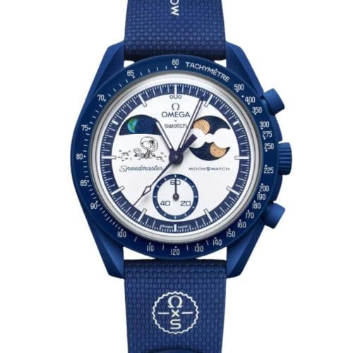 ساعة أوميغا × سواتش مهمة إلى مراحل الأرض مون شاين...