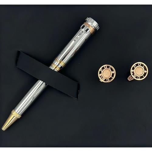 طقم قلم + كبك ماركة بوليس