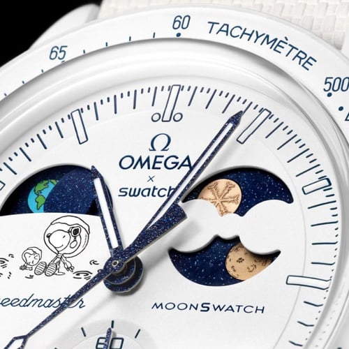 ساعة أوميغا × سواتش مهمة إلى إيرث فيز مون شاين جول...