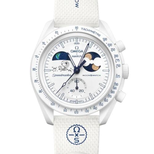 ساعة أوميغا × سواتش مهمة إلى إيرث فيز مون شاين جول...