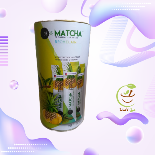 شاي ماتشا بالاناناس