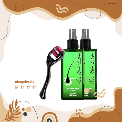 عرض2 زيت نويو هير لوشن الاصلي 1رول تفتيح المسامات