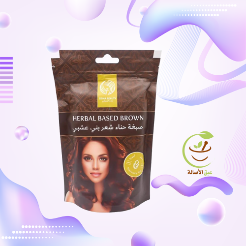 Brown hair henna dye (Zina Beauty)