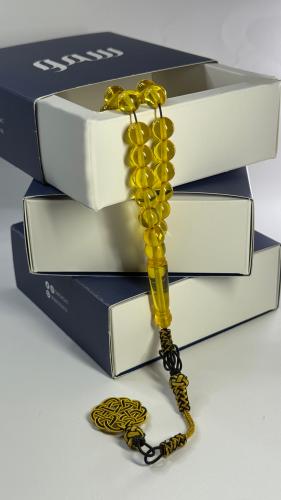 مسباح بكلايت اصفر شفاف