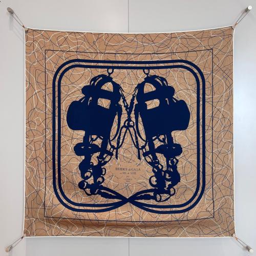 Hermes scarf 90*90 cm, 2026 edition