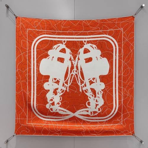 Hermes scarf 90*90 cm, 2026 edition