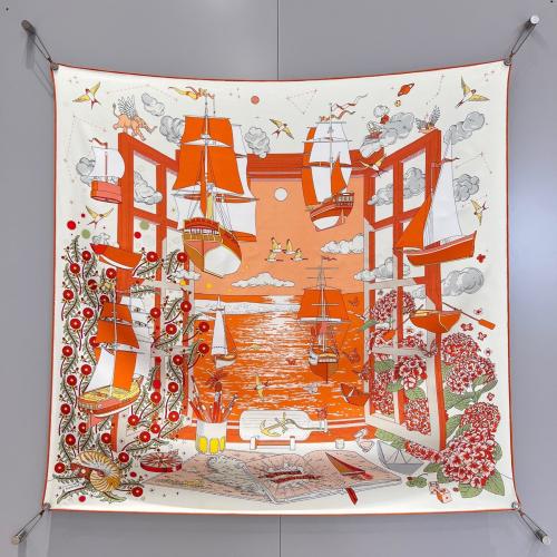 Hermes scarf 90*90 cm, 2026 edition
