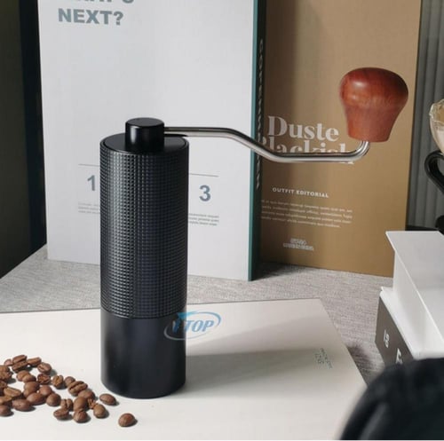 طاحونة يدوية مقبض خشبي -لونين