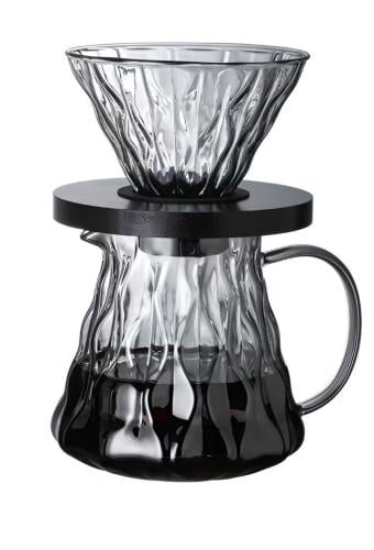 طقم V60 مكون من سيرفر وقمع رمادي