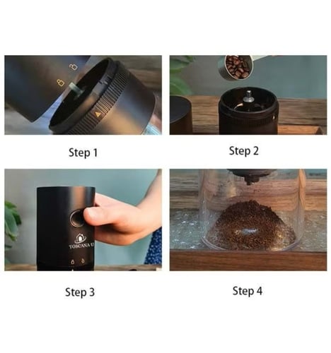 طاحونة كهربائية متنقلة V60 - قابلة للشحن