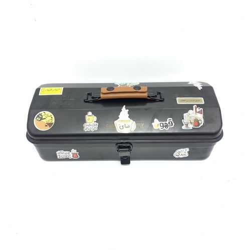 صندوق عزبة شاي اسود