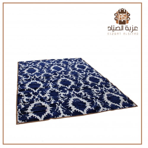 فرشة مقاس2 متر في 3 متر نقش الطير اللون ازرق