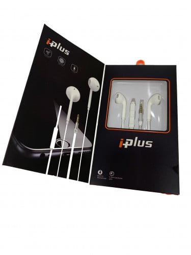 سماعة سلك ماركة i plus