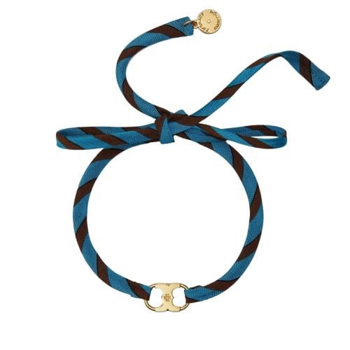 سوار التفاف الطموح من توري بورش ازرق وبني