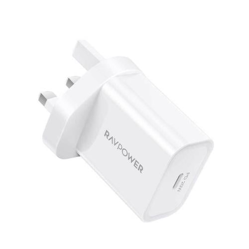 شاحن جداري راف باور بقوة 20 واط بتقنية بي دي – ابي...