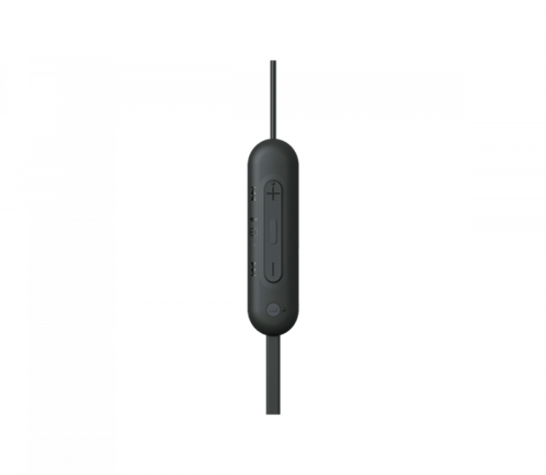 سوني سماعة داخل الأذن لاسلكية، أسود WI-C100/B