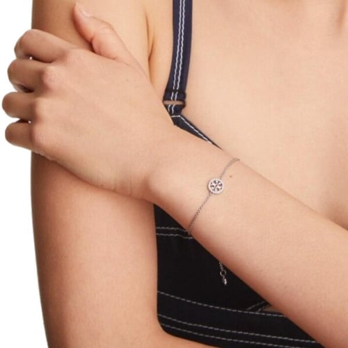 سوار سلسلة ميلر بافيه فضي