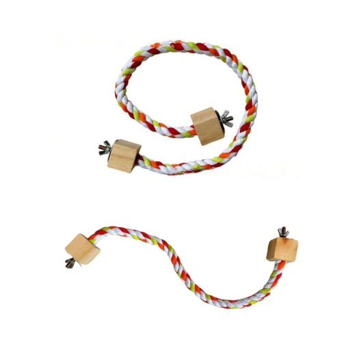 حبل مرن للببغاء