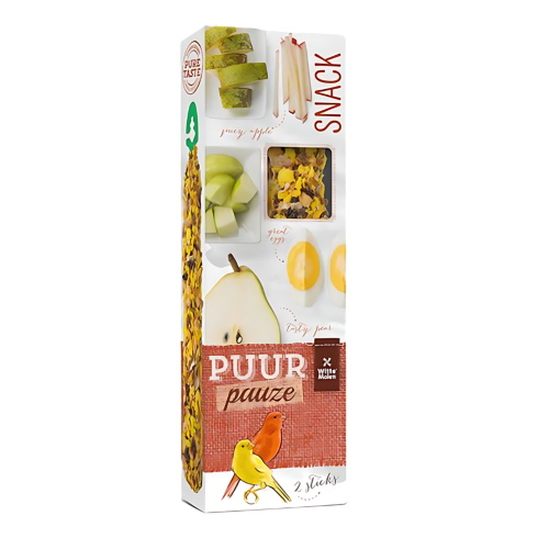 ويت مولين بيور اعواد الذواقة تفاح وبيض لجميع الطيو...