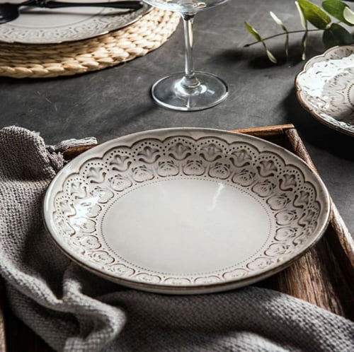 طقم عشاء لـ شخصين ريفي