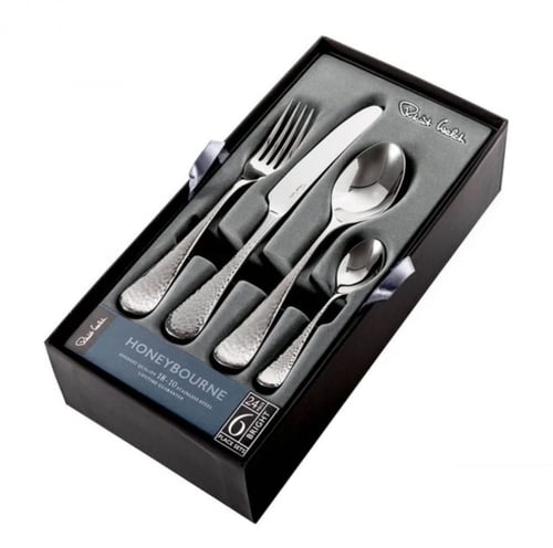 طقم أدوات طعام هوني أوروبي فضي