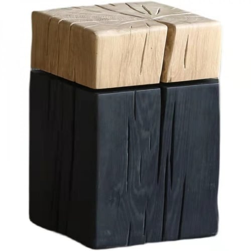 طاولة جانبية خشبية