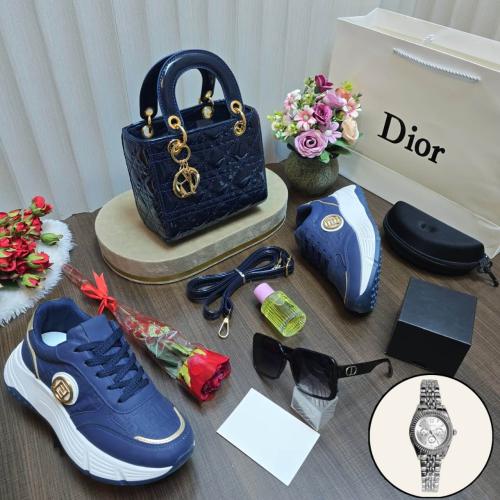 بوكس ديور نسائي نشطة و شوز مع الاكسسوارات