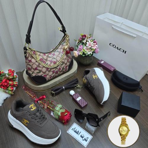 اجمل بوكس شنطه وشوز ماركه Coach cherry