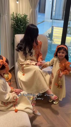 جلابيات رمضان للام والبنت