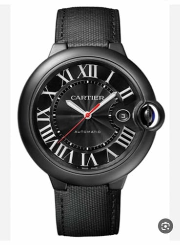 طقم ماركة كارتير ساعه سير قماش درجه اولى