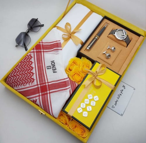بوكس هدايا العيد رجاليه ماركه فندي