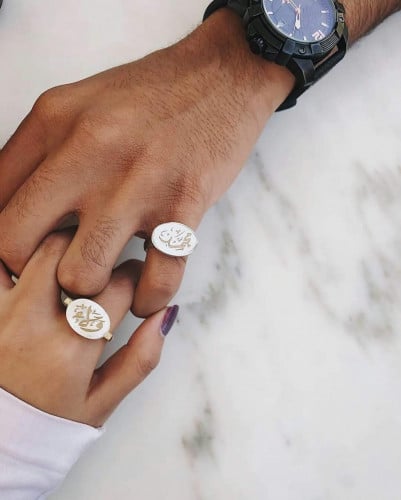 خواتم رجالي ونسائي صدفي