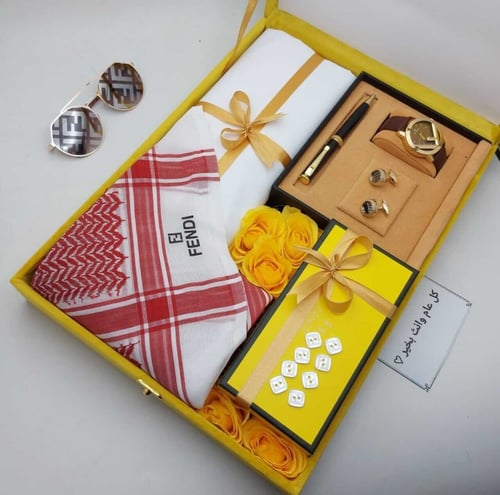 بوكس هدايا العيد رجاليه ماركه فندي