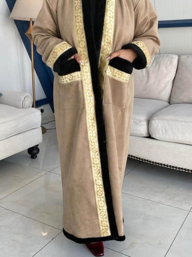 فروه شتوي للنساء فاخرة