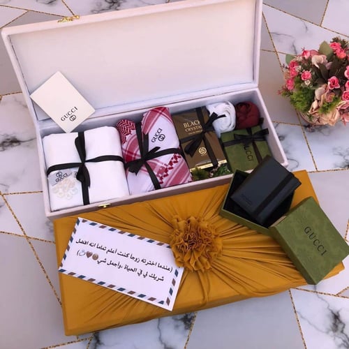 بوكس ماركه قوتشي هدايا رجالية مميزه