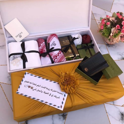 بوكس ماركه قوتشي هدايا رجالية مميزه