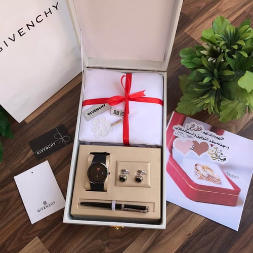 اجمل بوكس هدية رجالي بمناسبة التخرج ماركه جفنشي هد...