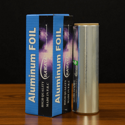 Blue air roll container