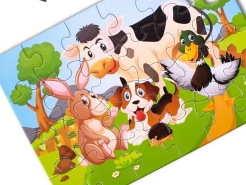 بزل المزرعة السعيدة ٢٤ قطعة