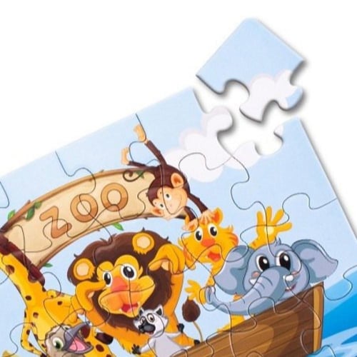 بزل حديقة الحيوان ٢٤ قطعة