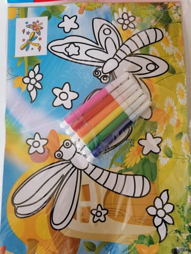 أوراق تلوين مقوى