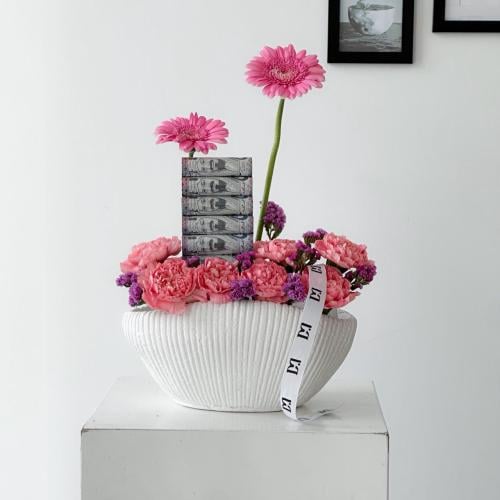 تنسيق أنيق لمبلغ مالي