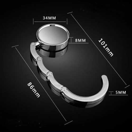 خطاف انيق لتعليق الحقيبة للموظفين والموظفات للجامع...
