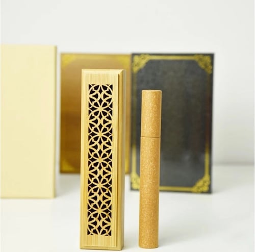 مبخرة خشب البامبو ( الخيزران ) + 30 عود كمبودي فئة...