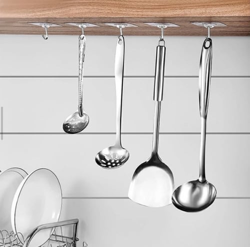 شماعات ذاتية اللصق قوية للمطبخ والحمام وغيرها