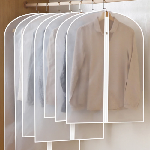 اكياس قماشية بلاستيكيةلحفظ الفساتين والمعاطف والمل...