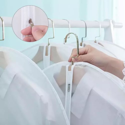 اكياس قماشية بلاستيكيةلحفظ الفساتين والمعاطف والمل...