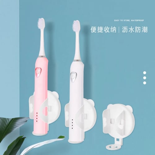 حامل فرش الاسنان الكهربائية قابل للتعديل