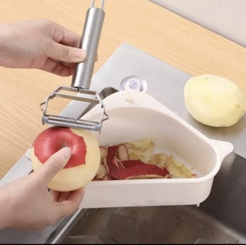 زاوية متعددة الوظائف لبقايا الطعام والاسفنج .. الخ